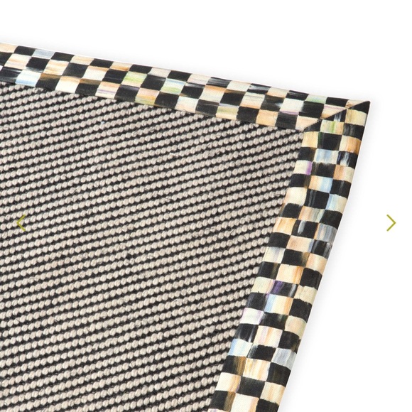 MacKenzie-Childs Other - Courtly Twill 6' x 9' Rug